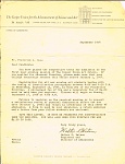 3d. 1956 Cooper Union Admission Letter School of art & architecture in NYC. The only private free college in America. Went to NYC in March to take...