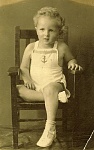 1c. 1937 That is a little chair, I was not a giant child. 75 more years and I'll be where I am now!