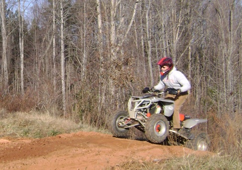 Havin fun on my race track.