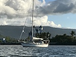 At anchor Western Samoa