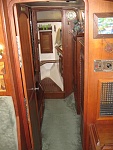 Hallway thru stateroom to forward head