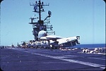 1971 Swim Call aboard the USS Intrepid in the Mediterranean Sea