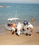 1996 Return from fishing 25 miles off the coast near Rincon de Guayabitos Mexico