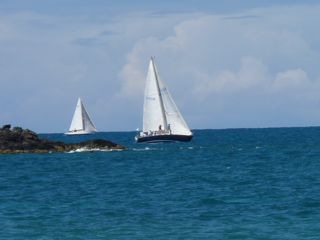 2010 Crewing during the Hospice Regatta St. Croix