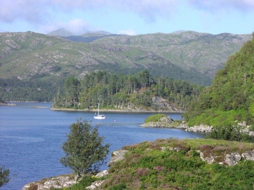 On our own in Loch Moidart