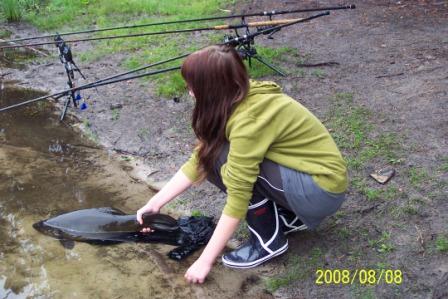 And the release of course. We always practice C&R whenever possible. Except on salmon and a rare few other species