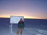 Kevin, South Pole dawn s