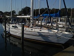 At the dock. Harbortown Marina in Muskegon