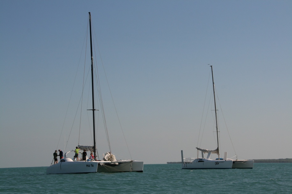 In Tapa Bay - Northern Territory with "Ms Palmer" (GBE)