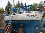 The day we bought Euroclydon in Ketchikan, AK.