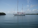 Anchored at Buche