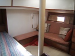 Aft/master cabin to Port (after renovation)