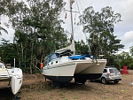 Currently (21 May 2023) parked in rainforest sheltered from cyclones.