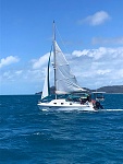 Cruising in the Whitsundays, Australia.