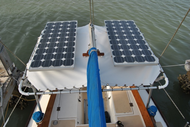 Shell 75-watt solar panels